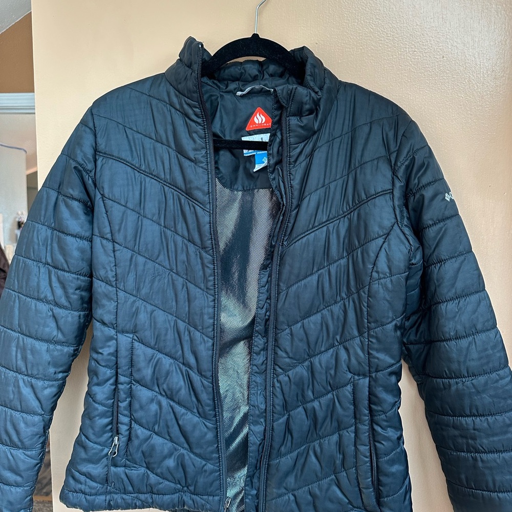 Columbia Black Quilted Jacket